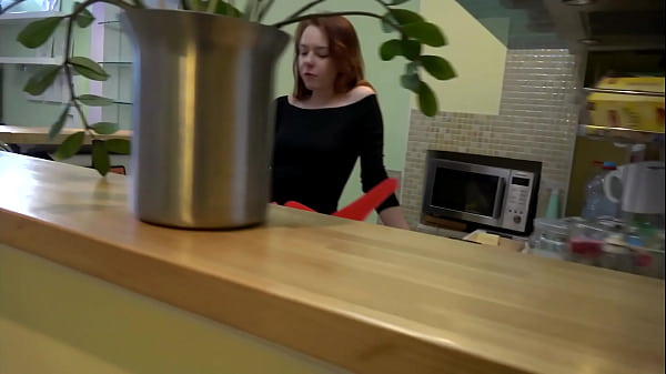 Teen babe fucks landlord for rent